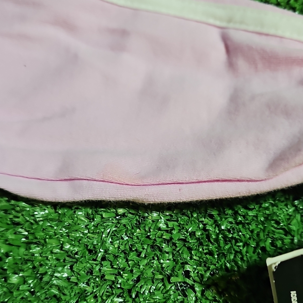 Adidas Kids Light Pink Zip-Up Hoodie - Picture 5 of 6